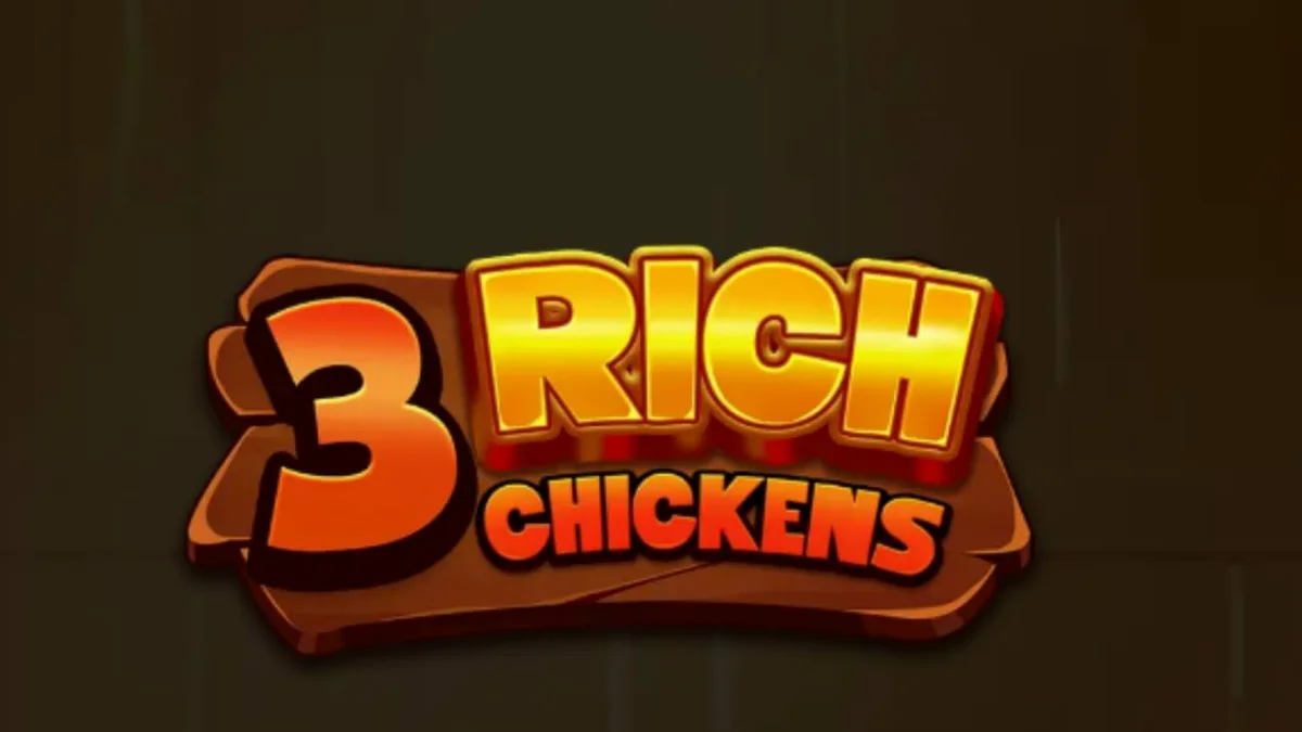 Tampilan visual slot 3 Rich Chickens dengan tema peternakan yang ceria